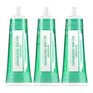 Dr. Bronner’s - All-One Toothpaste (Spearmint, 5 Ounce,3-Pack)