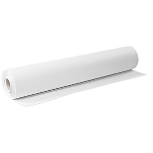 Lineco Frame Backing Paper. Buffered, Acid-Free, Lignin-Free. 12 X 72 Inch Rolls with 0.006 Inch Thickness. Moderate Porous for Breathability, Ideal for Frame Backing, Conservation. Light Gray.