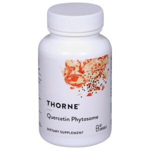 THORNE Quercetin Phytosome - Exclusive Phytosome Complex for Immune Health, Respiratory Support, and Seasonal Allergy Relief - 60 Capsules