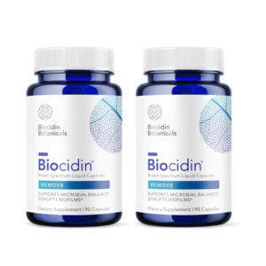 Biocidin Capsules - Immune Support Supplement to Disrupt Biofilms, Support Microbial Balance & Gut Health - 18 Herbal Supplements & Essential Oil Formula with Oregano & White Willow (90 Capsules)